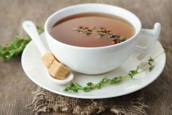 Impotence tea prepared from thyme